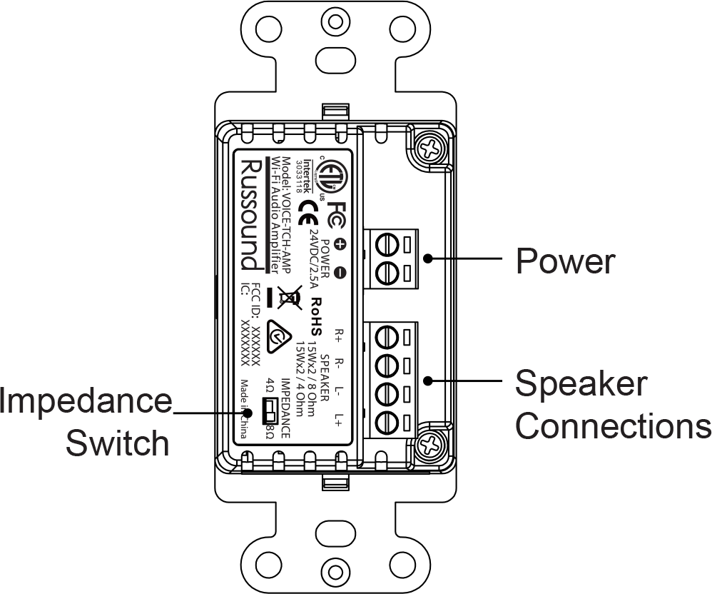 V-KP-1 Amplified Keypad with Amazon Alexa Built-in - Image 5